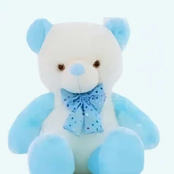 Peluche ours bleu kawaii