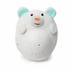 Peluche ours “bruit blanc”