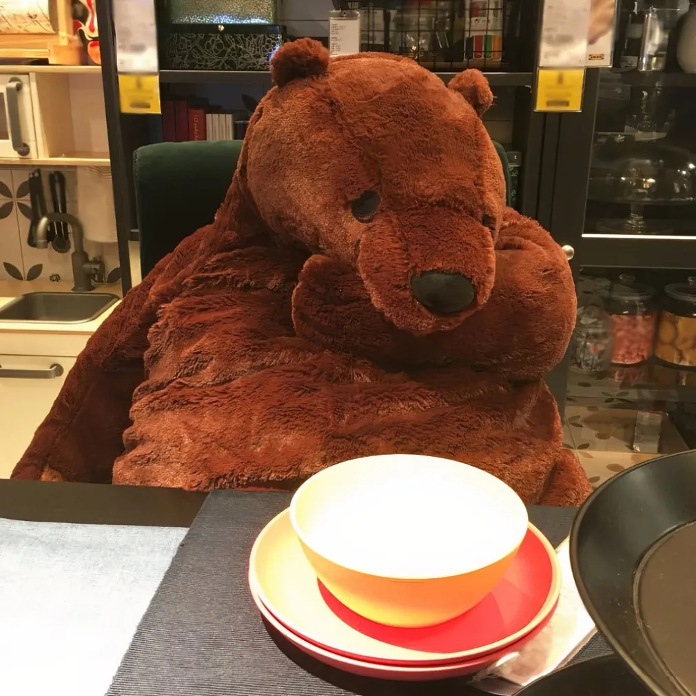 Peluche ours géant super doux