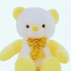 Peluche ours jaune kawaii