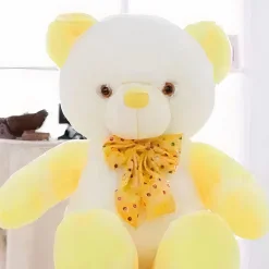 Peluche ours jaune kawaii