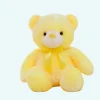 Peluche ours oreiller LED jaune