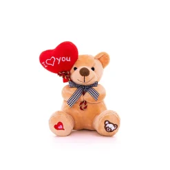 Peluche ourson ballon I Love You