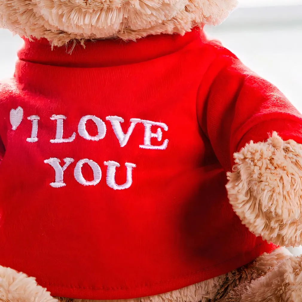 Peluche ourson I Love You