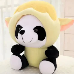 Peluche panda déguisé en mouton