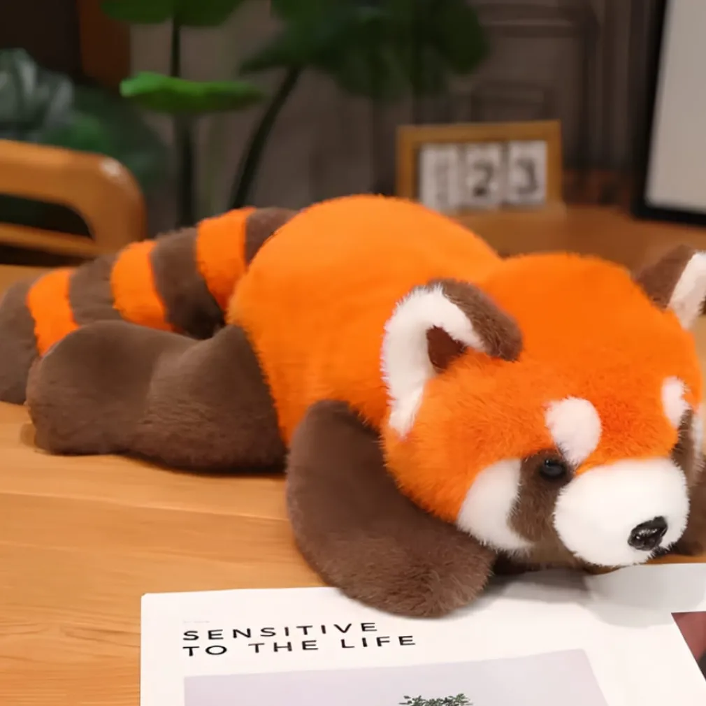 Peluche panda roux paresseux
