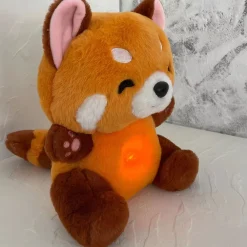 Peluche panda roux qui respire avec berceuse