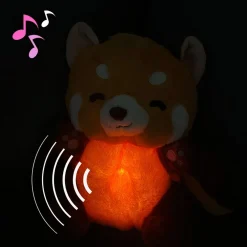 Peluche panda roux qui respire avec berceuse