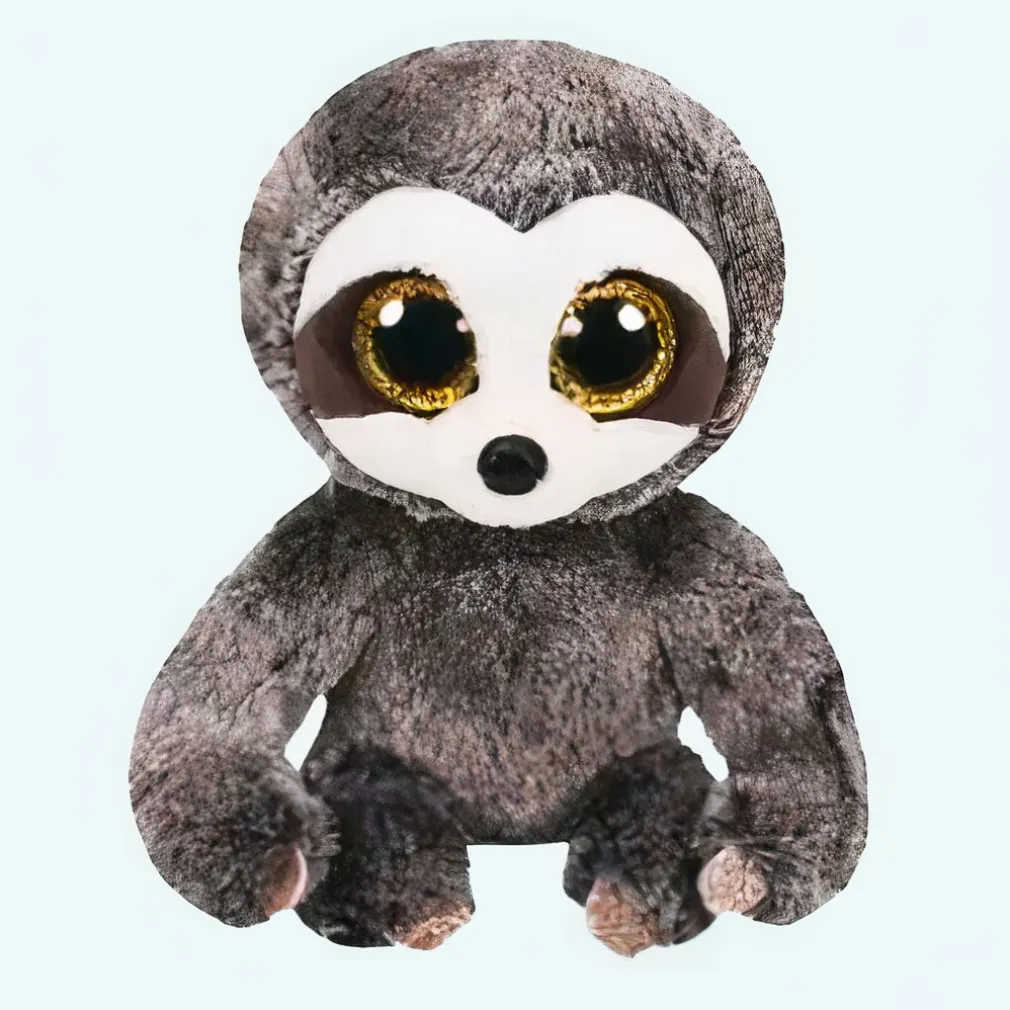 Peluche paresseux avec yeux brillants