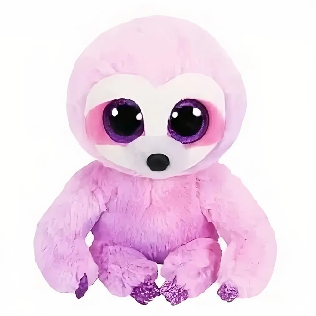 Peluche paresseux rose