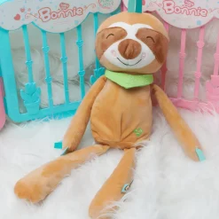 Peluche paresseux veilleuse musicale