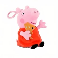 Peluche Peppa Pig rose assise
