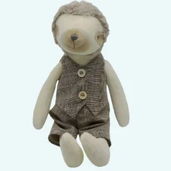 Peluche petit paresseux beige Mr et Mme