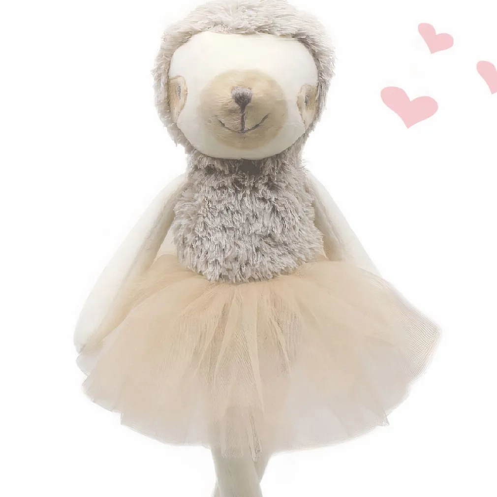 Peluche petit paresseux beige Mr et Mme