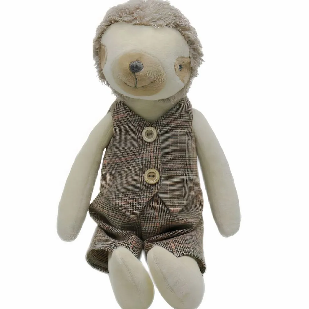 Peluche petit paresseux beige Mr et Mme