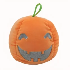 Peluche petite citrouille réversible, fluorescente