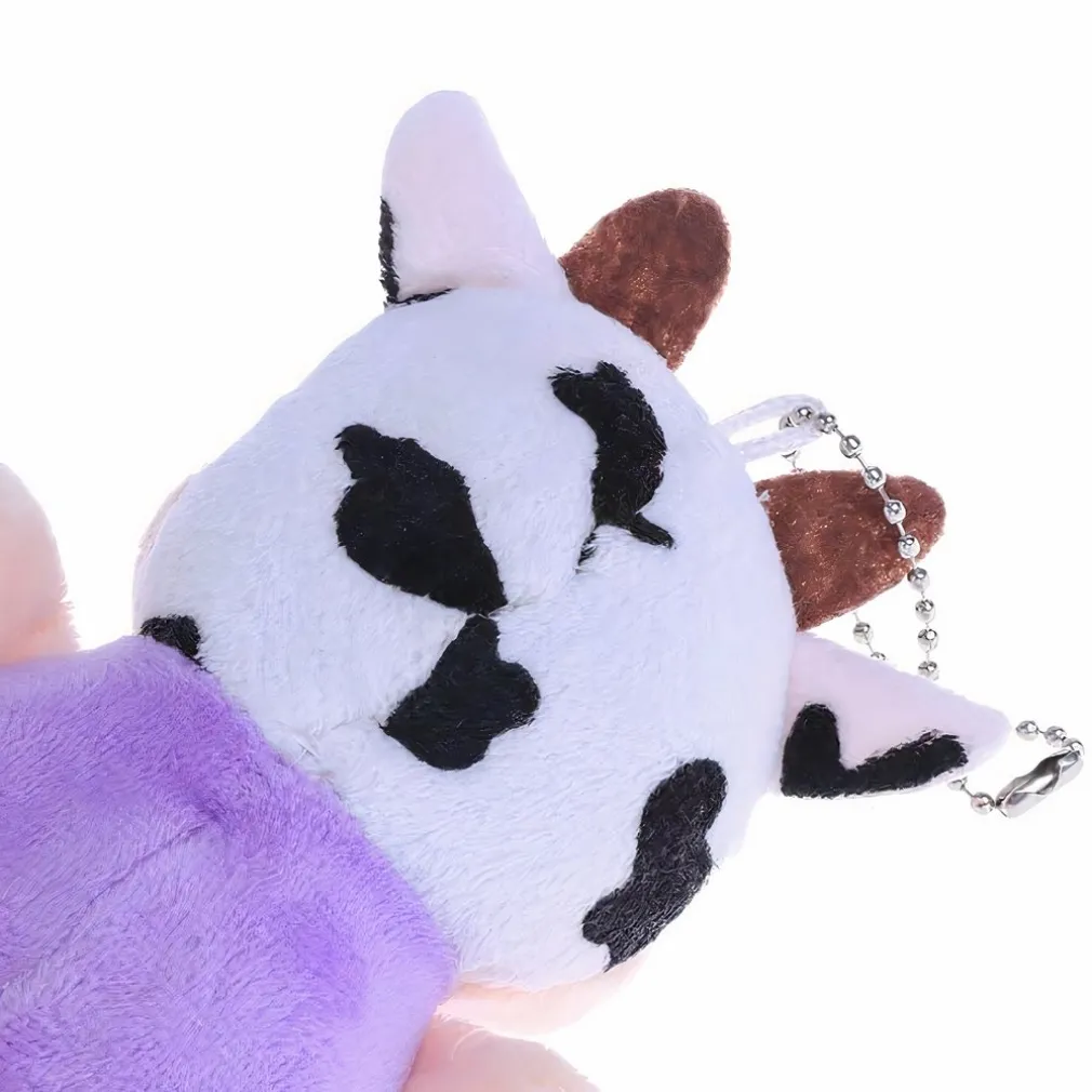 Peluche petite vache porte-clés