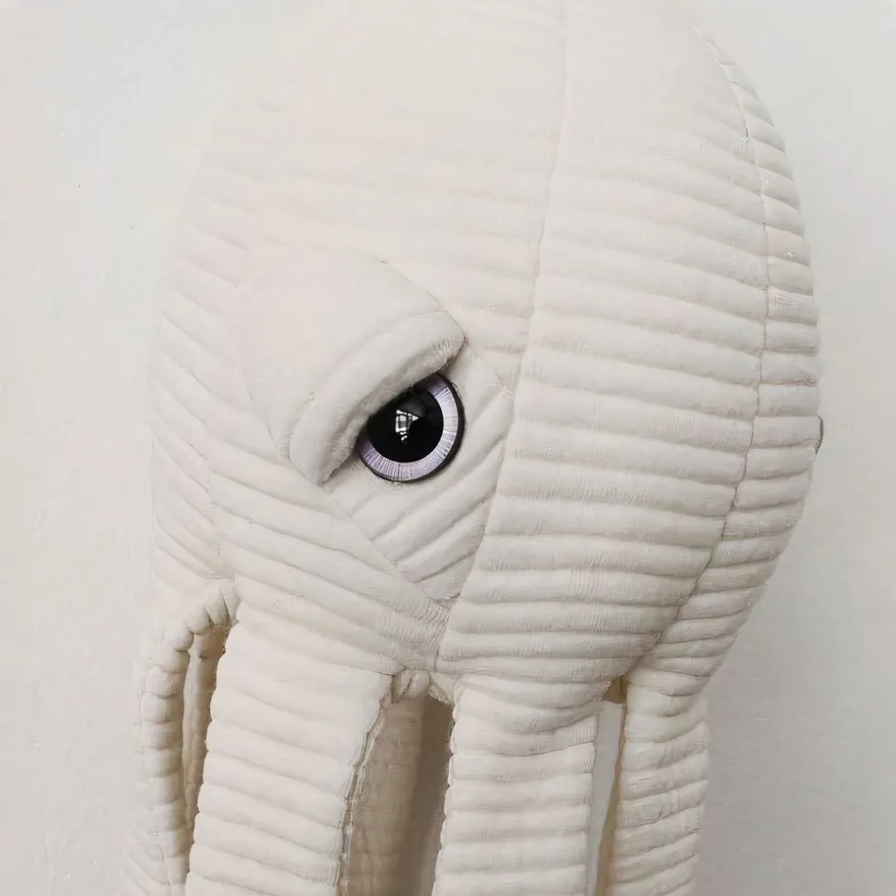 Peluche pieuvre écru