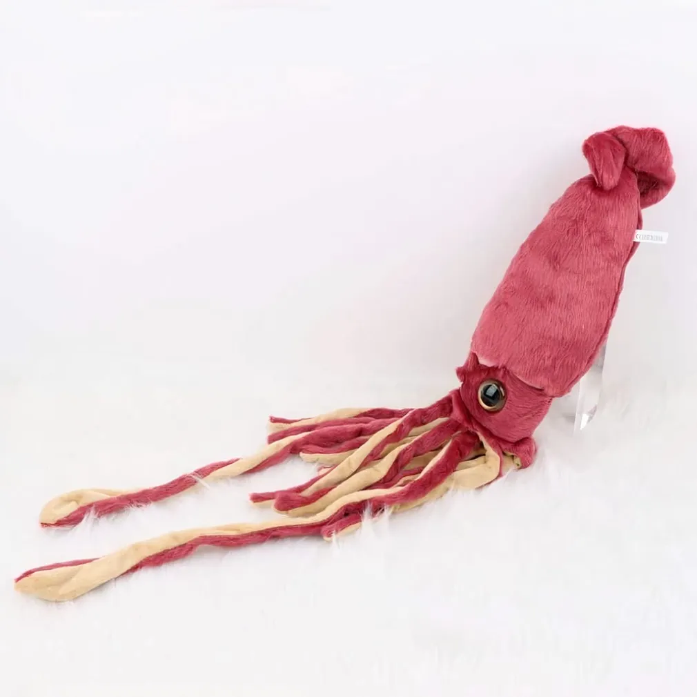 Peluche pieuvre de grande taille