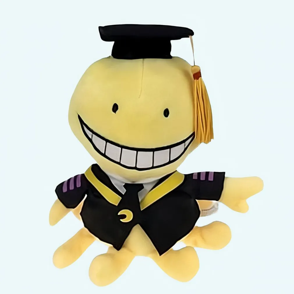 Peluche pieuvre diplômée