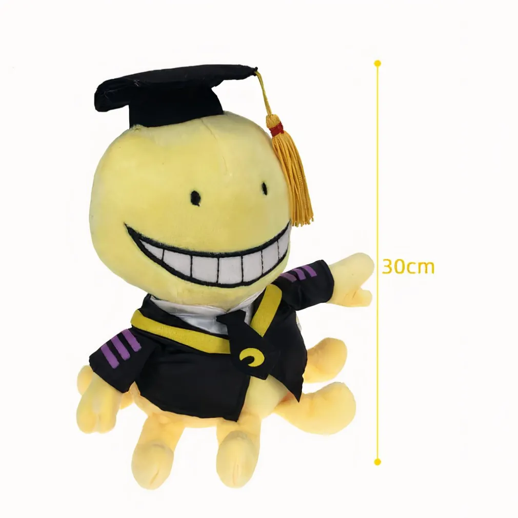 Peluche pieuvre diplômée