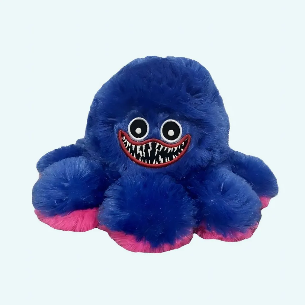 Peluche pieuvre Huggy wuggy réversible