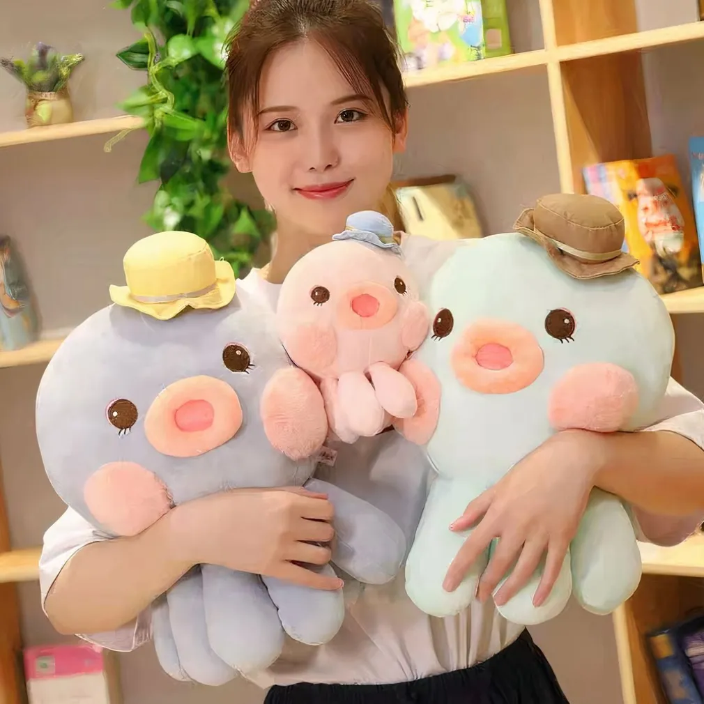 Peluche pieuvre Kawaii