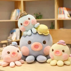 Peluche pieuvre Kawaii