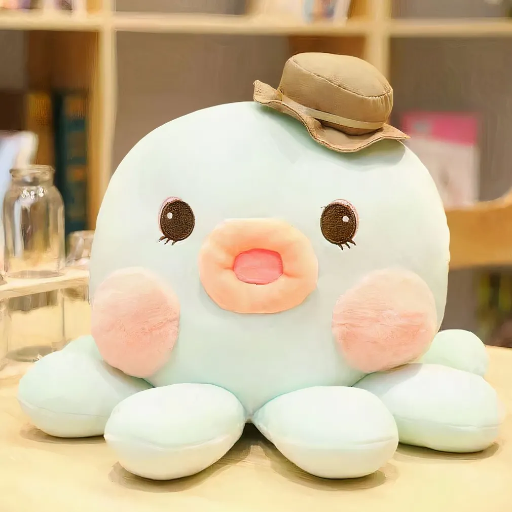 Peluche pieuvre Kawaii