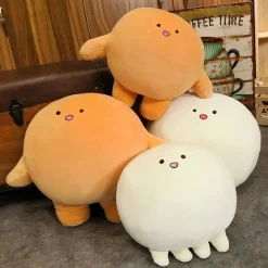 Peluche pieuvre Kirby orange