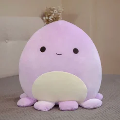 Peluche pieuvre oreiller doux