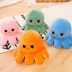Peluche pieuvre réversible – Octopus réversible