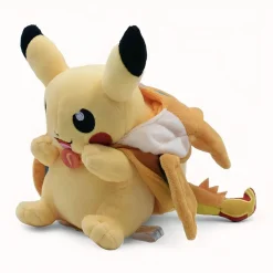 Peluche Pikachu déguisé en Dracaufeu