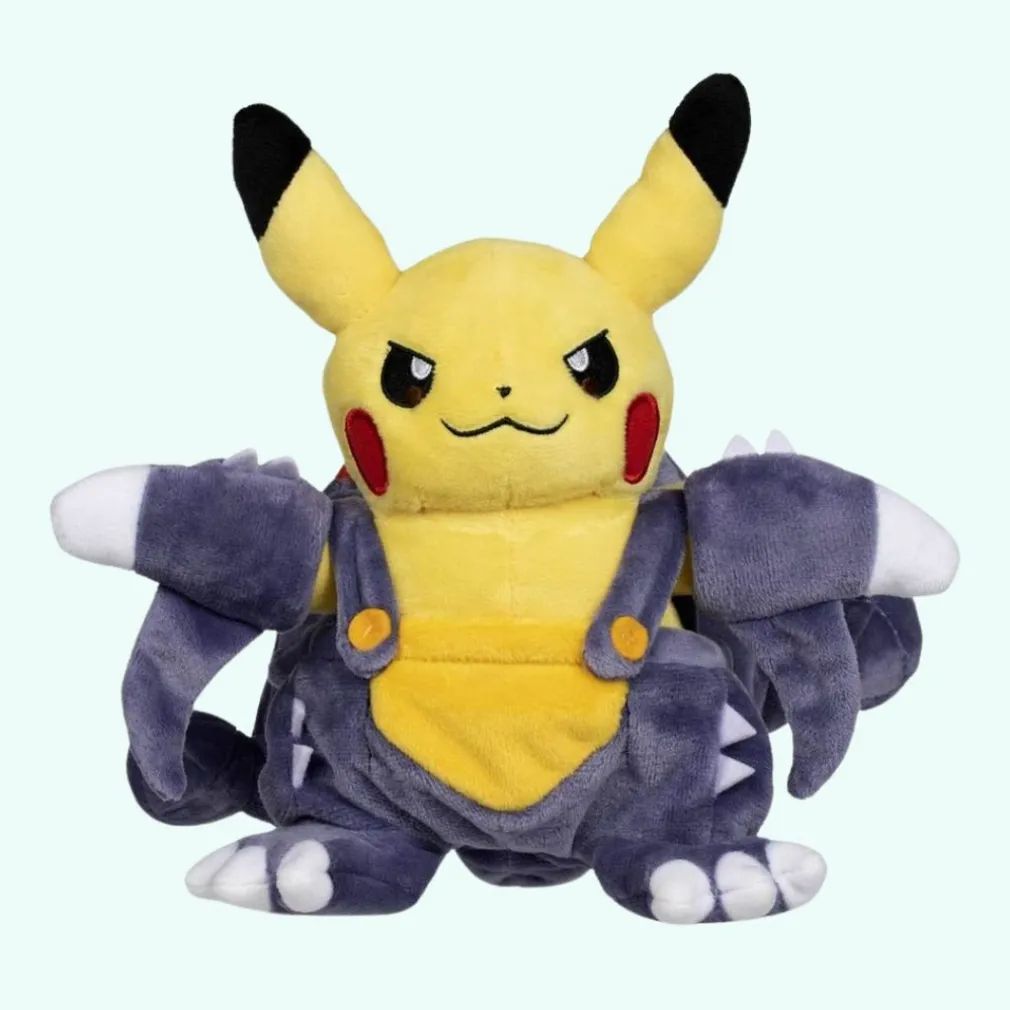 Peluche Pikachu déguisé en Carchacrok