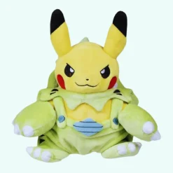 Peluche Pikachu déguisé en Tyranocif