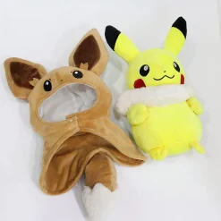 Peluche Pikachu déguisé en Evoli