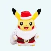 Peluche Pikachu style père noël