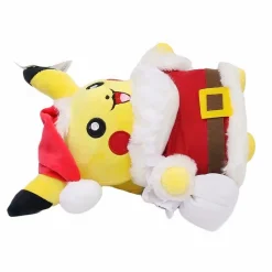Peluche Pikachu style père noël