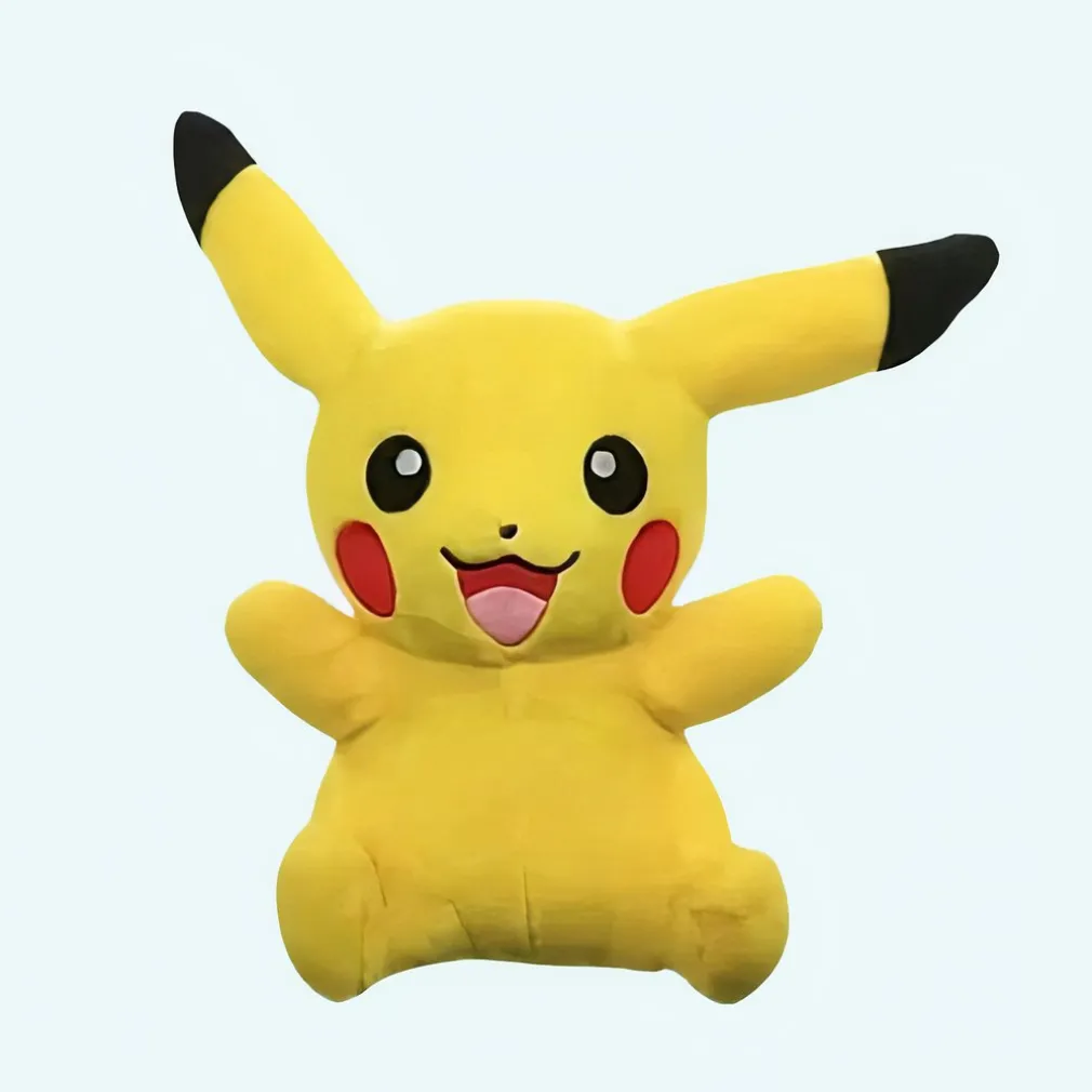 Peluche Pikachu trop heureux