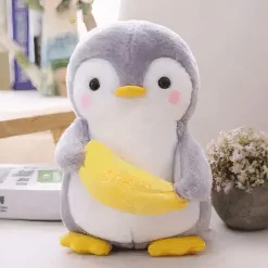 Peluche pingouin banane