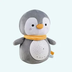 Peluche pingouin doux à bruit blanc