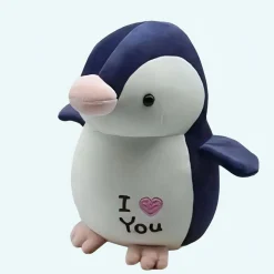Peluche pingouin I love you