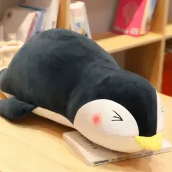 Peluche pingouin manchot noir