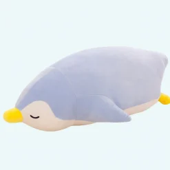 Peluche pingouin manchot bleu
