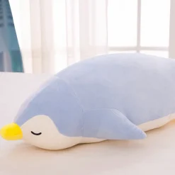 Peluche pingouin manchot bleu