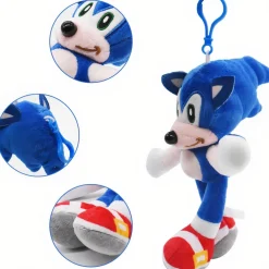 Peluche porte-clé hérisson Sonic