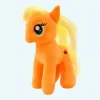 Peluche poupée licorne orange