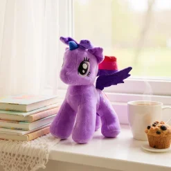 Peluche poupée licorne violette