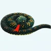 Peluche python vert