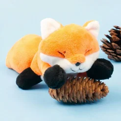 Peluche renard en broche